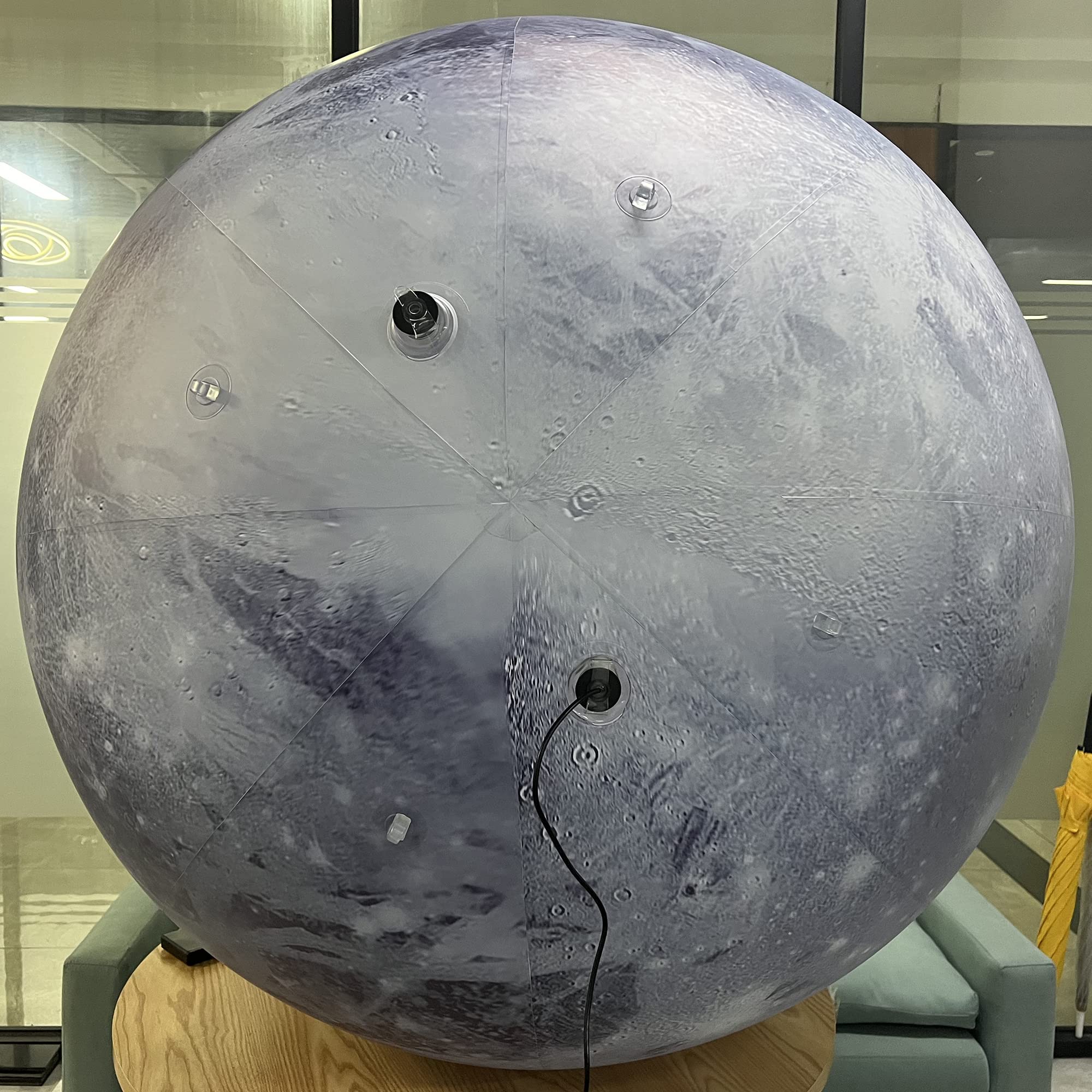 Giant Inflatable Solar System Set - 11 Piece Space Planets With Sun & Moon - 60 Inch Astronomy Balloons For Education & Parties