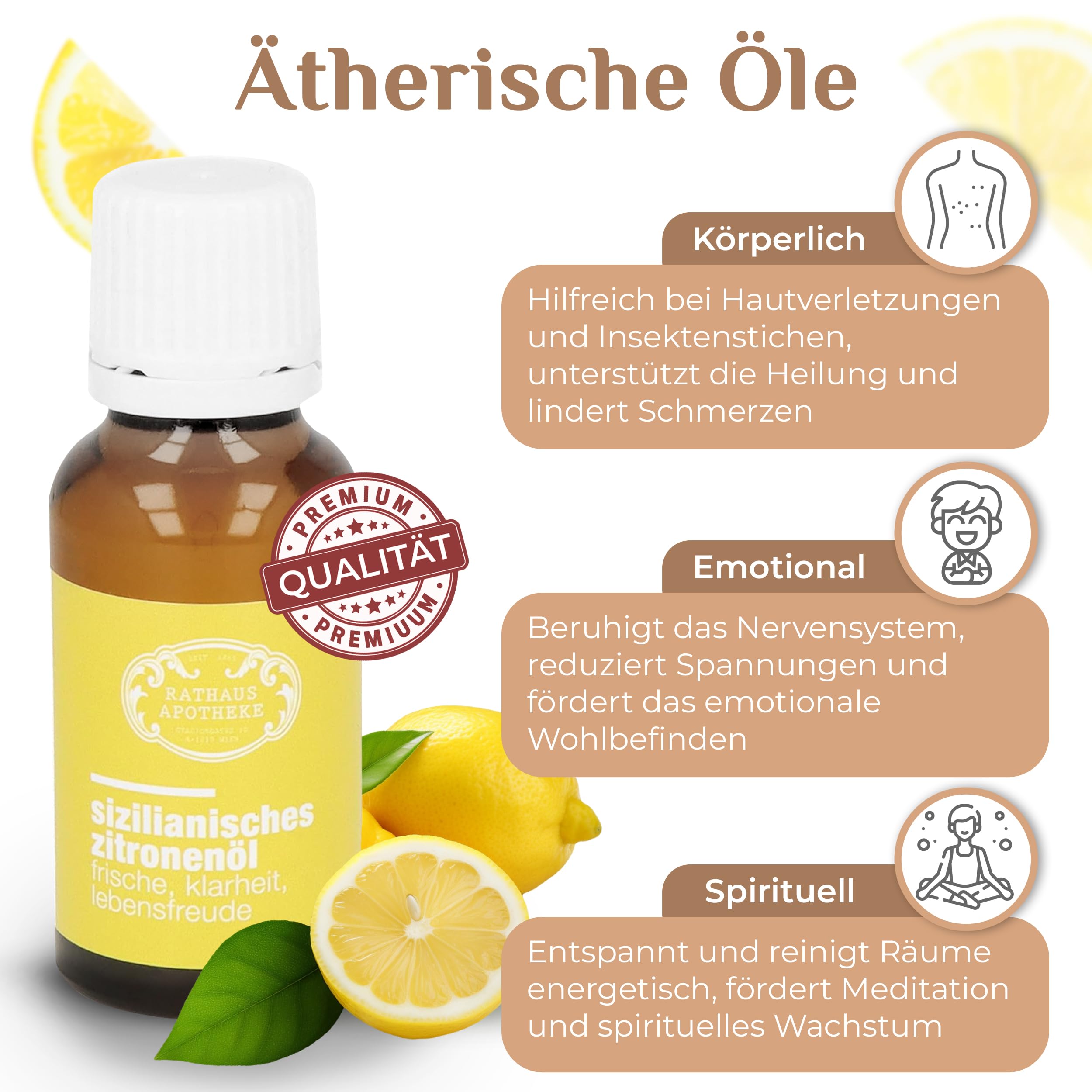 ätherische Öle Set [FÜR IHRE PERSÖNLICHE AUSZEIT] - 7 x 20 ml Aromatherapieöl - Apothekenqualität - Geschenkbox für Weihnachten, Valentinstag, Ostern, Geburtstag