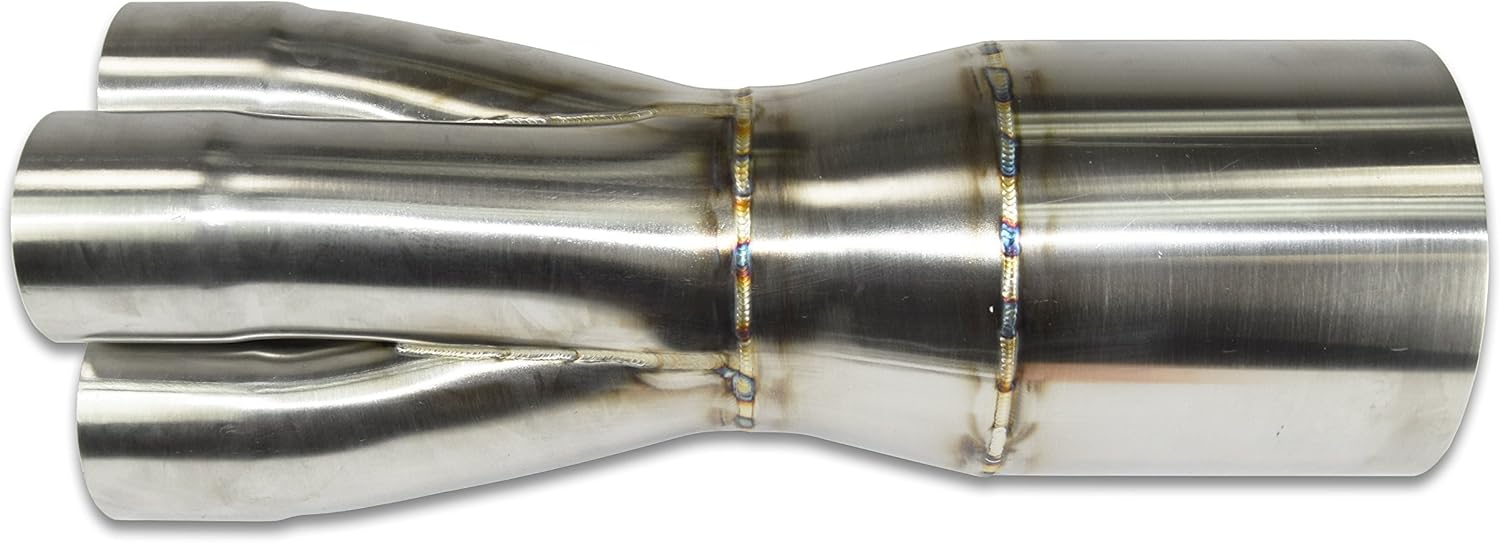 Stainless Headers Mfg. 4-1 Stainless Merge Collector 2.375" (2 3/8”) Inlet To 5” Outlet- American Made