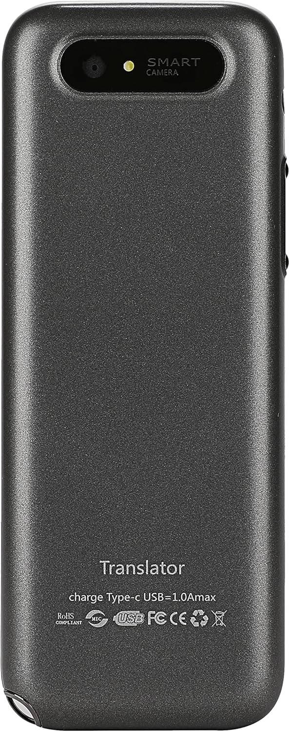 Language Translator Device, 108 Language Translator with Free Lifetime Internet Access forTraveling and Foreign Translations in Almost 200 Countries
