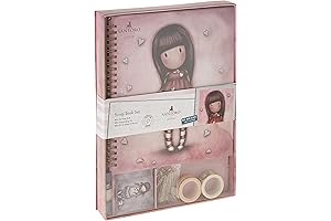 docrafts Simply Gorjuss Colour Me Scrapbook Set