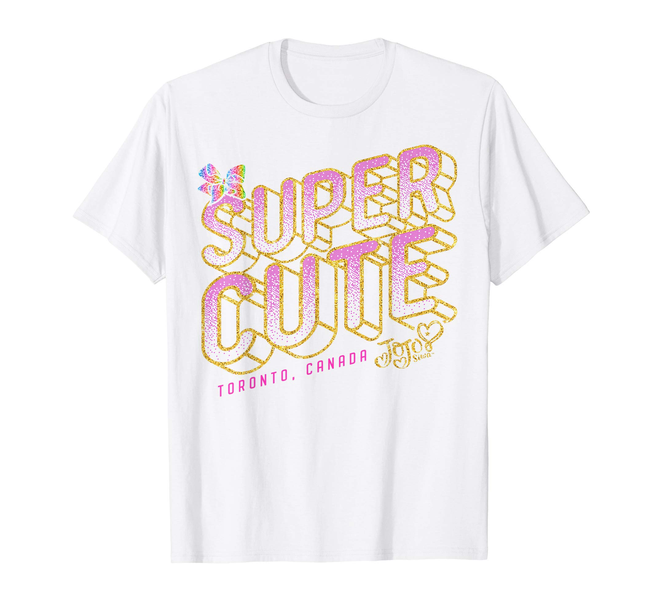 Nickelodeon JoJo Siwa Super Cute Toronto Canada JS1006 T-Shirt