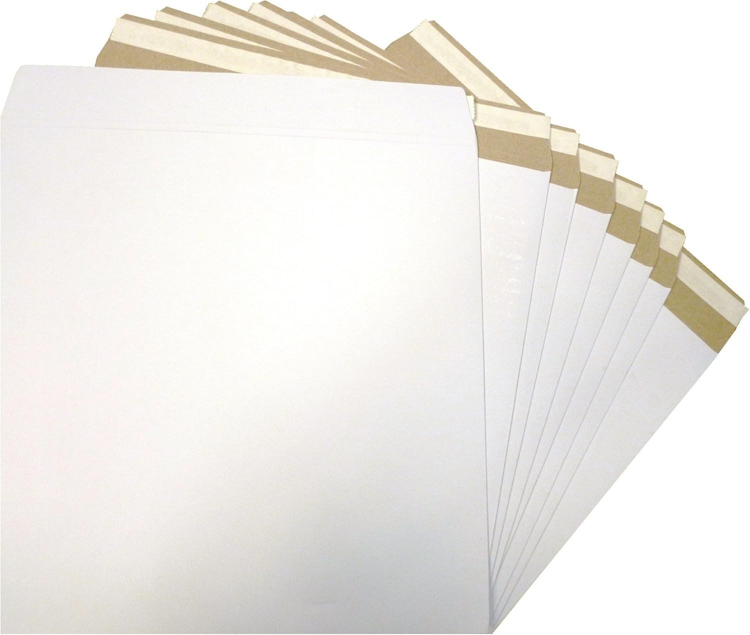 200x '7 inch' Record Mailers (WHITE) + 200x '7 Inch' Mailer Stiffener