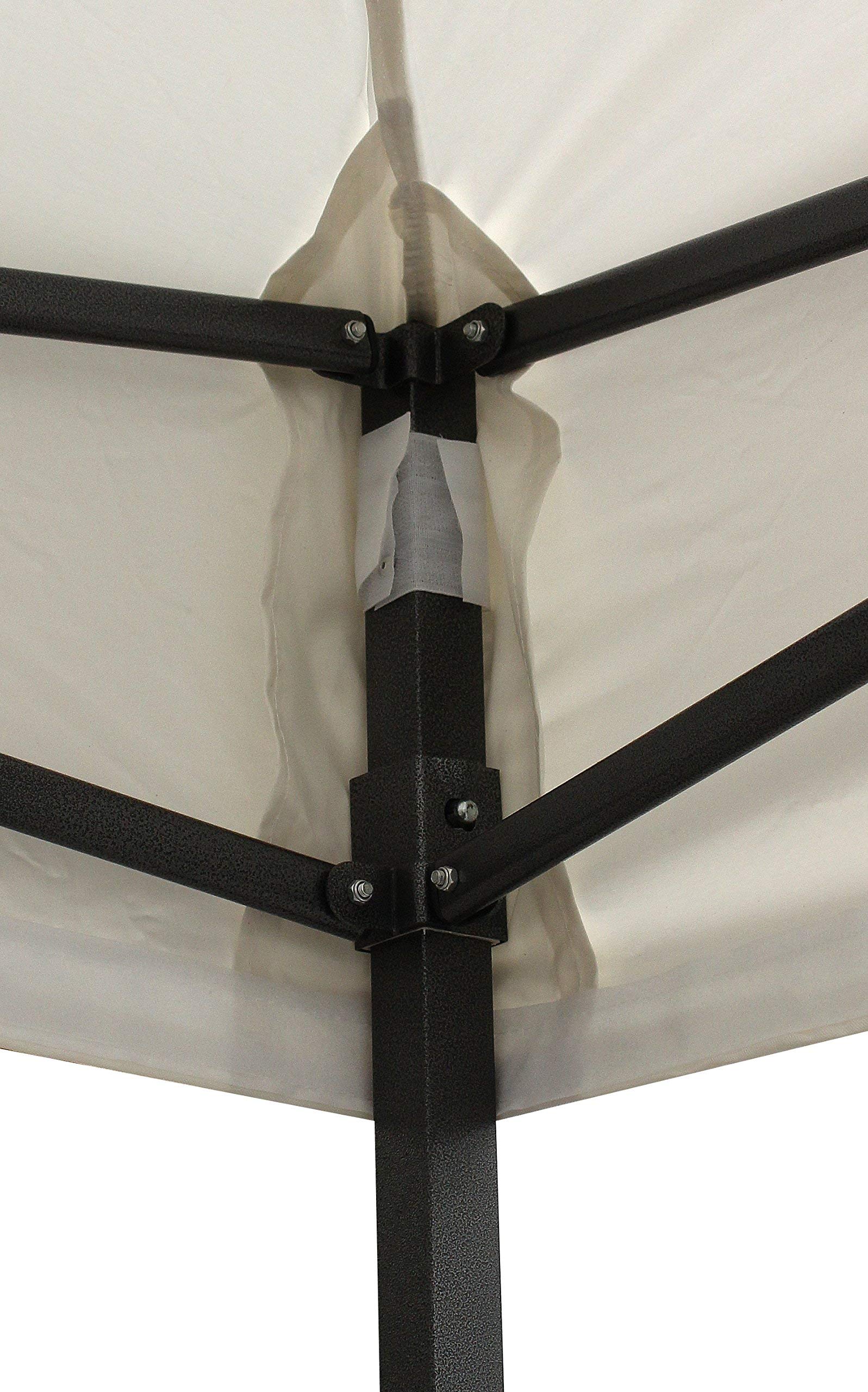All Seasons Gazebos 3x3m Totalmente Impermeable Pop up Gazebo Incluye 4 Paredes Laterales - Blanco