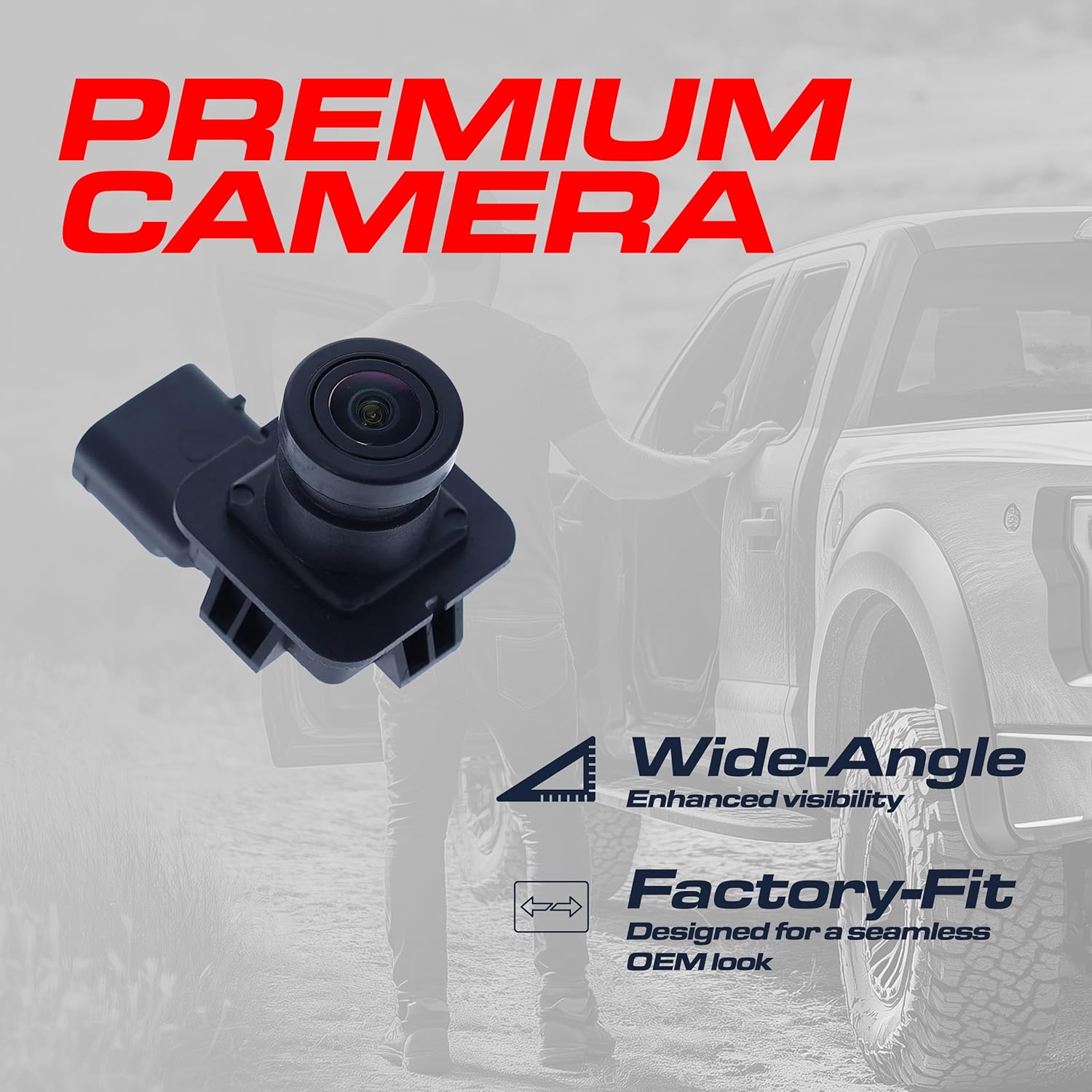 Master Tailgaters Replacement for Ford Escape (2017-2019) Backup Camera OE Part # GJ5Z-19G490-F, GJ5Z-19G490-B, GJ5Z-19G490-C, GJ5Z-19G490-E