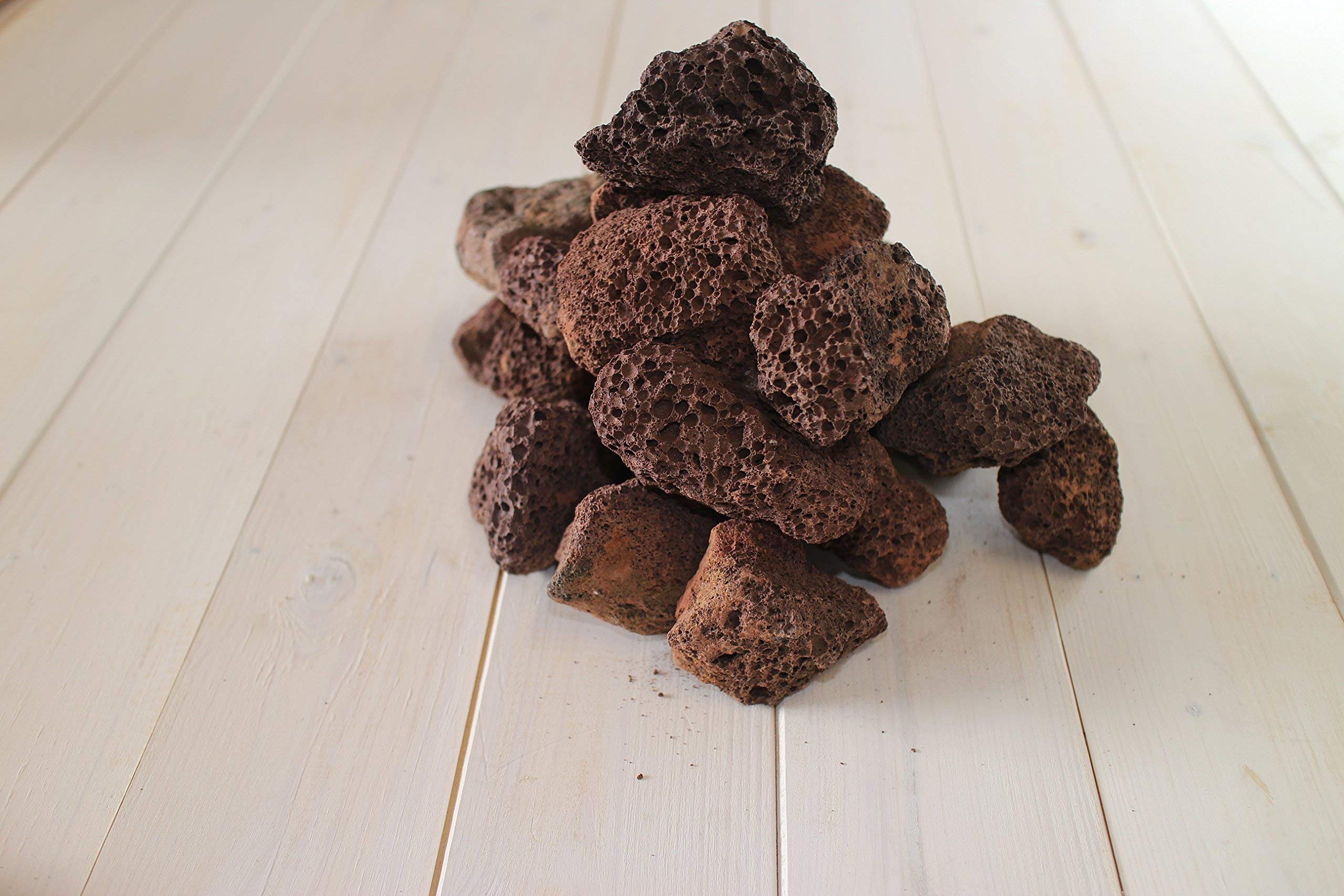 4KG Lava Rocks for Gas BBQ, Fire pit, Aquarium, Chiminea (4KG) Buy