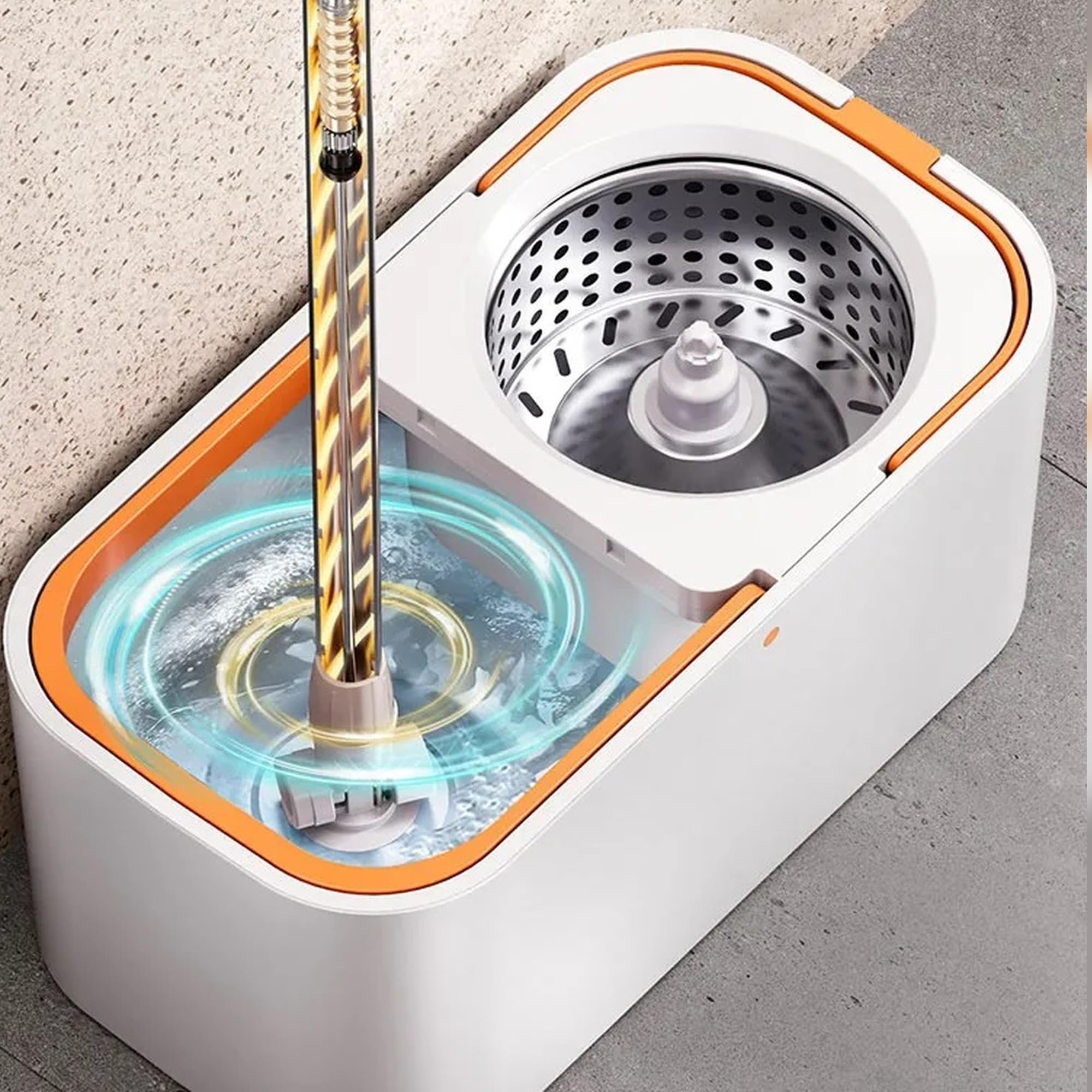 Joybos 360 Spinning Mop Bucket Système de Nettoyage