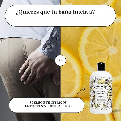 Miniatura 10 de Poo-Pourri Before-You-Go - Recarga de espray para inodoro, aroma cítrico original, 16 onzas fluidas, hasta 800 usos, desodorante para baño