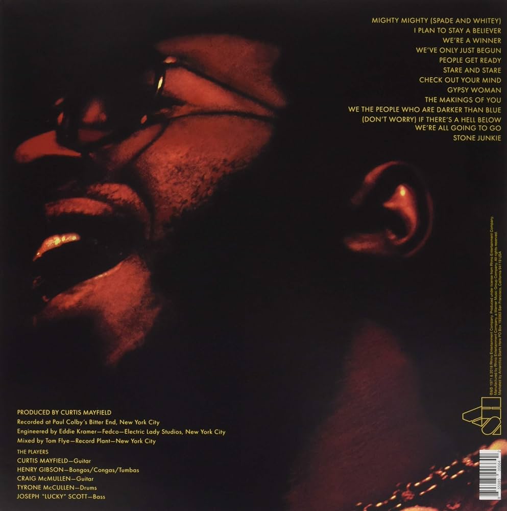 Curtis Mayfield – Live! 2LP Curtis Mayfield - Curtis/Live! (Expanded) (Vinyl) | Music On