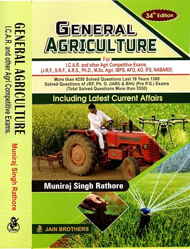 General Agriculture For I.C.A.R. Examinations (34th Edition)