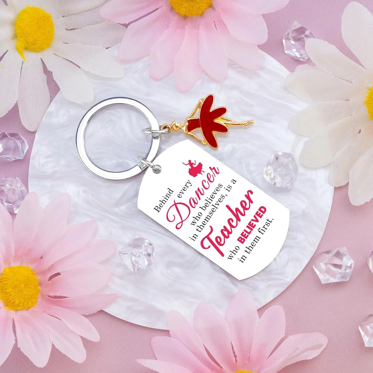 Dance Teacher Appreciation Gifts for Dancers Dance Teacher Keychain Ballet Accessories for Girls Ballerina Dancer Gifts for Women Ballet Birthday Gift Ideas - Image 6