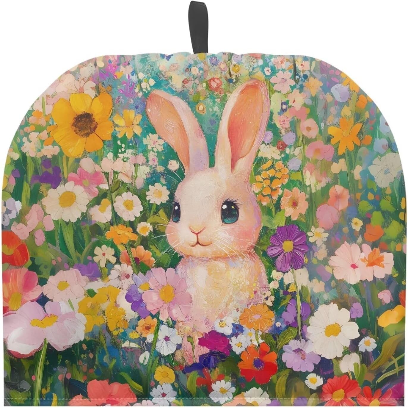 ZUXONGSY Tea Cozy for Teapot Insulated Rabbit Tea Pot Cozy for Home Decorative Flowers Tea Cosy for Teapot Kitchen Accessory