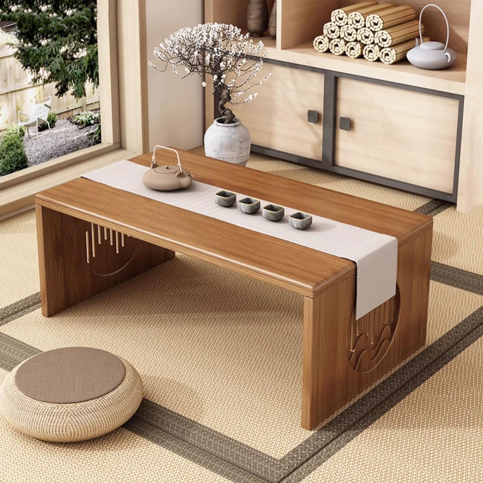 Table d'appoint pliante pour appartement : la solution aux petits salons