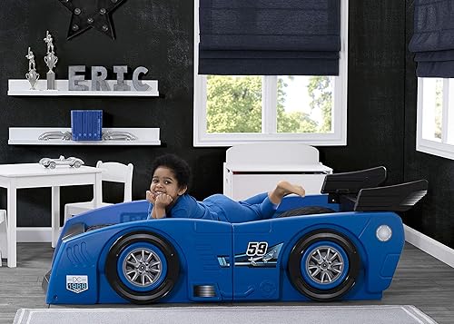 Miniatura 2 de Delta Children Grand Prix Race Car - Coche infantil Negro, Azul, Rojo