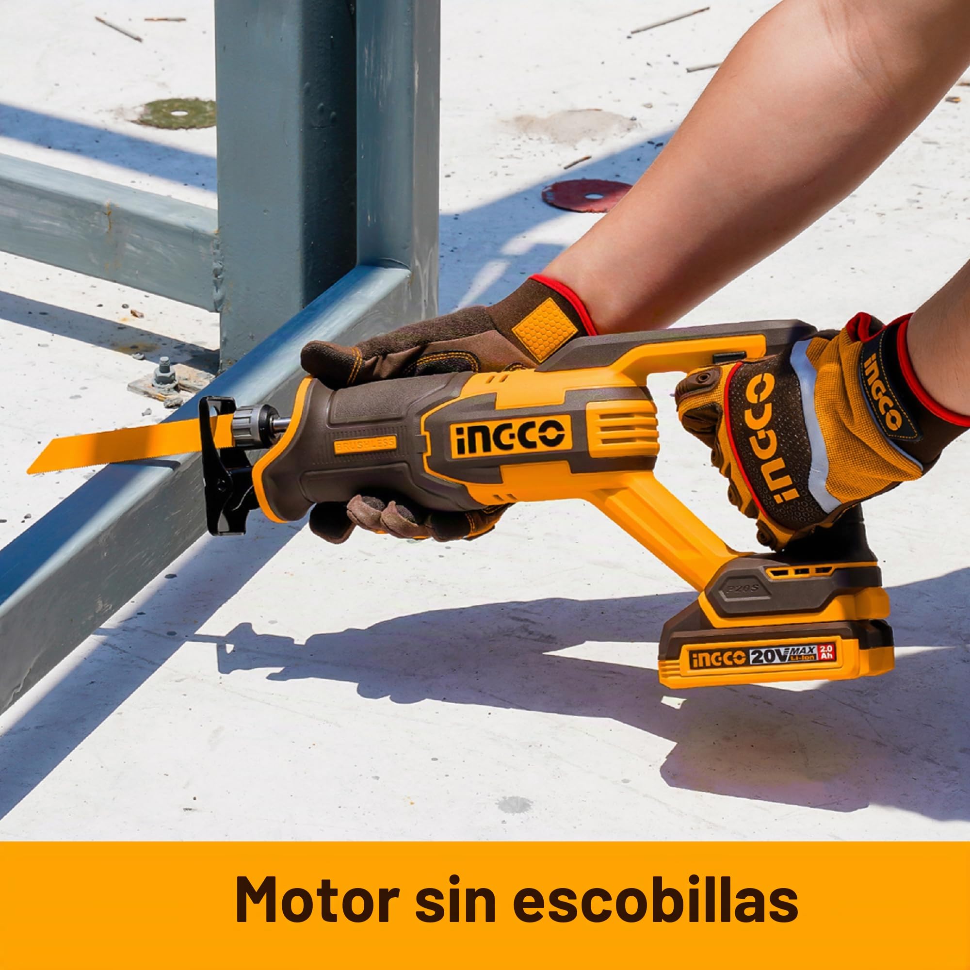 INGCO Sierra Sable Inalámbrica 20V (producto único) CRSLI2108