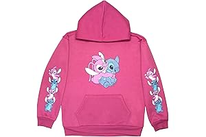Stitch for Girls Clothes: Minnie Mouse, Winnie The Pooh, and Lilo and Stitch Hoodies