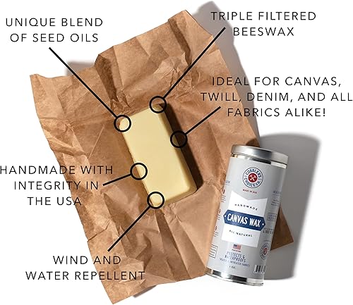 Miniatura 12 de Cobbler's Choice - Cera de lona que protege los textiles del viento, el agua y los elementos