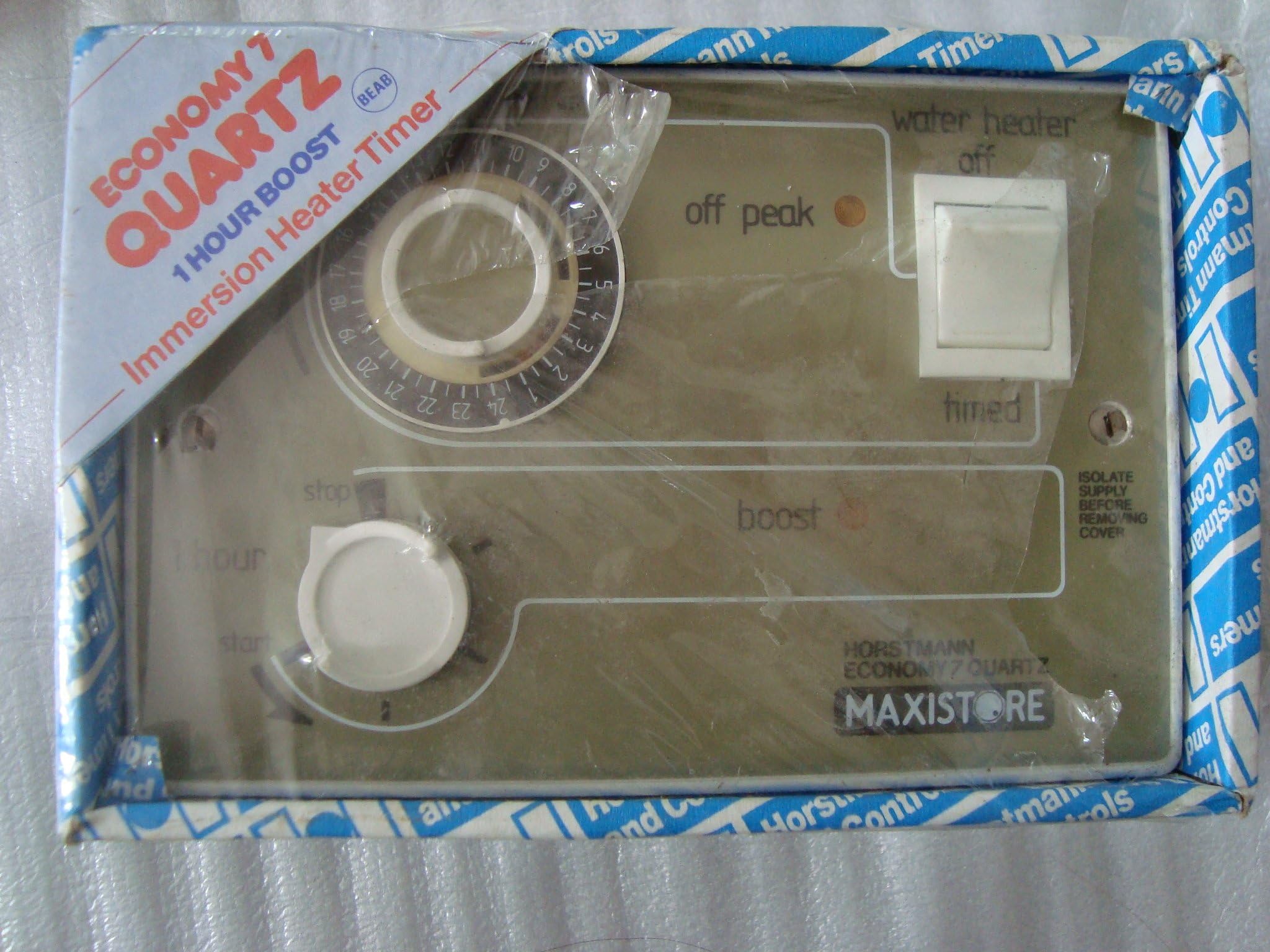 HORSTMANN ECONOMY 7 WATER HEATER CONTROLLER Timer