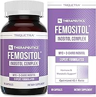 Vista 1 de Suplemento de inositol Complejo de mio-inositol y D-Chiro Inositol - Proporción 40:1 clínicamente validada (vitamina B8) Equilibrio hormonal