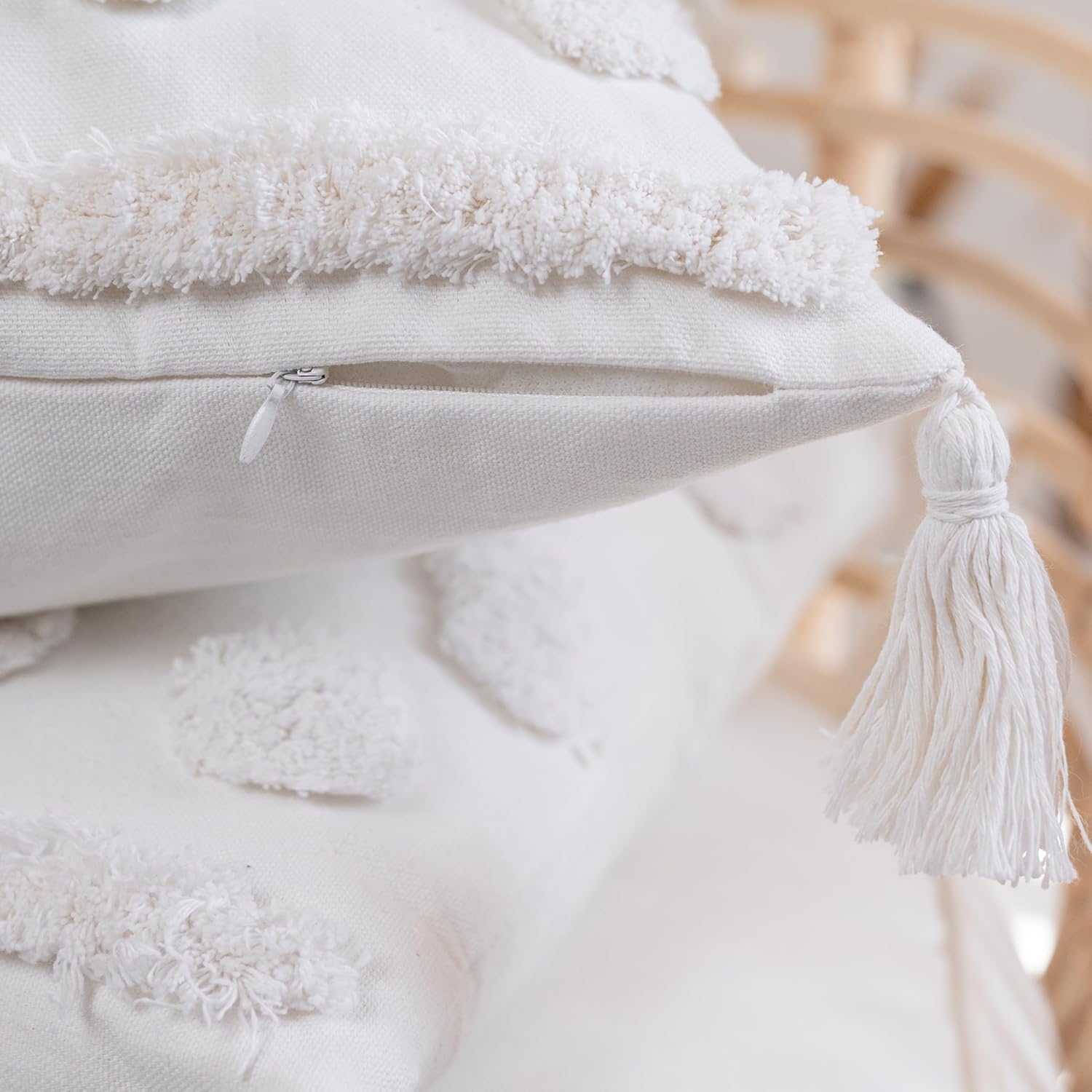 pillow cover set (white)