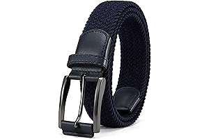 CHAOREN Classic 1.4" Braided Stretch Golf Belts for Men