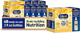 NeuroPro Ready-to-Use Baby Formula, Ready to Feed, Brain and Immune Support with DHA, Iron and Prebiotics, Non-GMO, 2 Fl Oz (Pack of 48)
