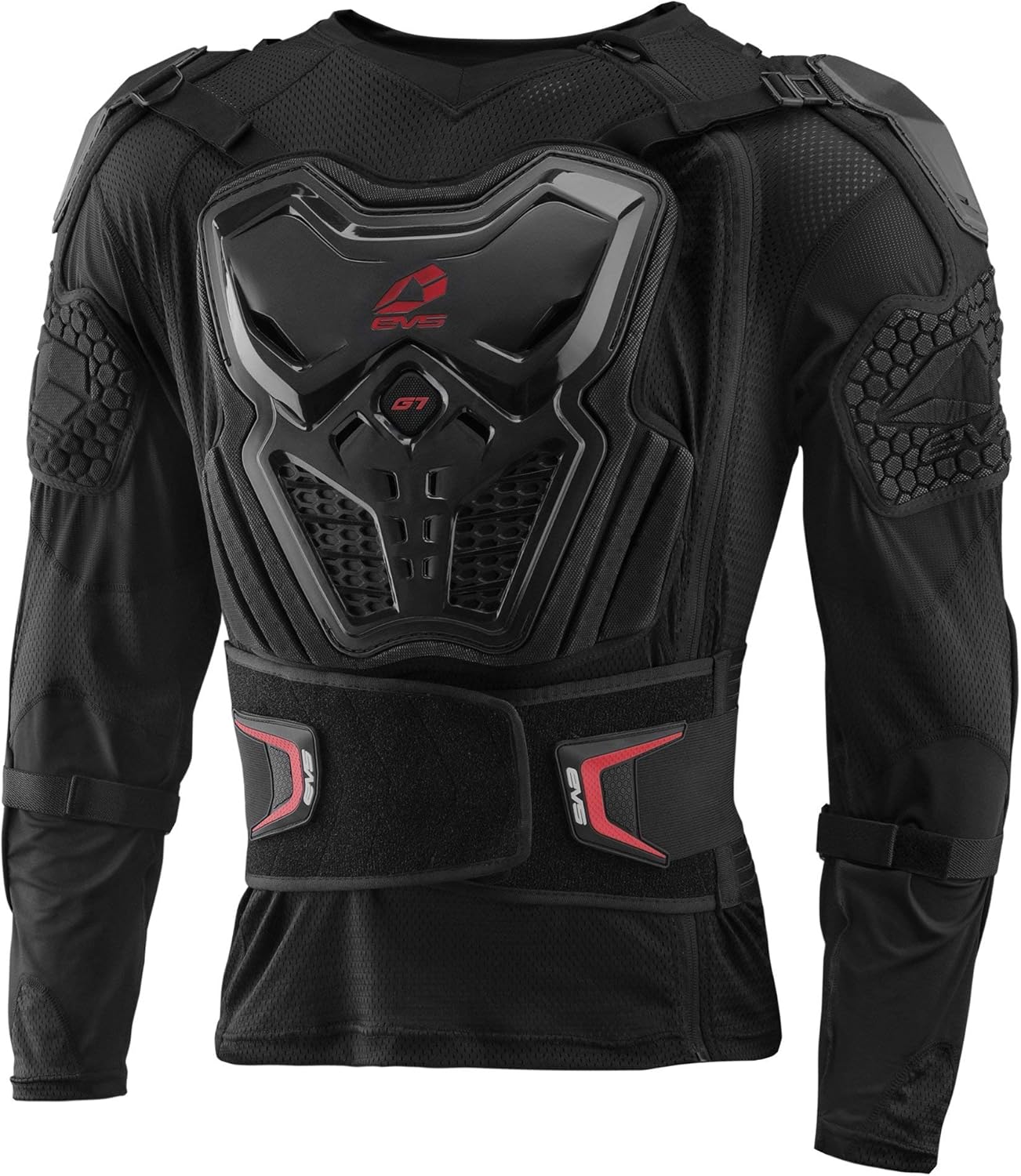 EVS Sports Soft Ballistic Jersey | CE-Certified RMF Protection, Removable Pads, Breathable Mesh, Compression Fit