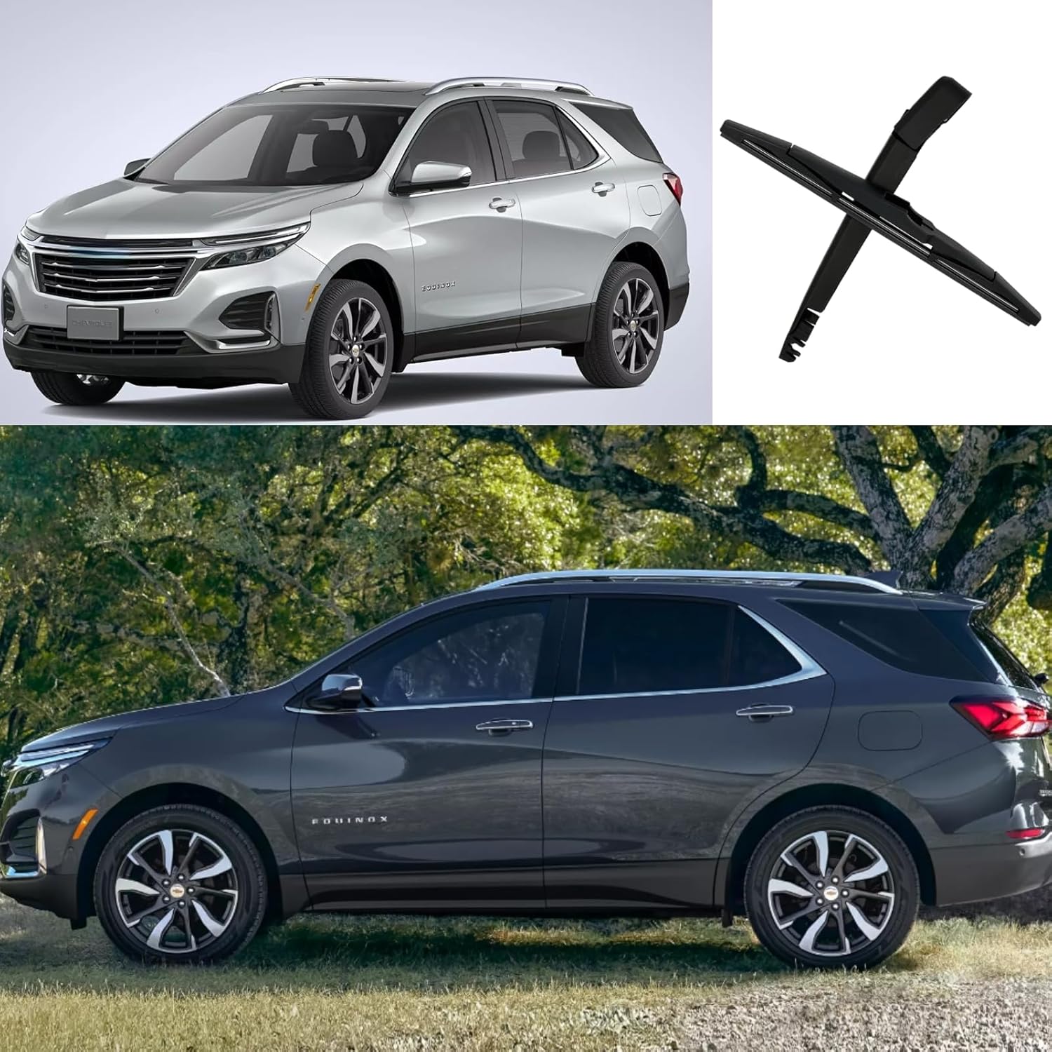 Rear wiper blade arm For Chevrolet Chevy Equinox 2022 2023 2024 LS LT Premier Rear back windshield wiper blade arm