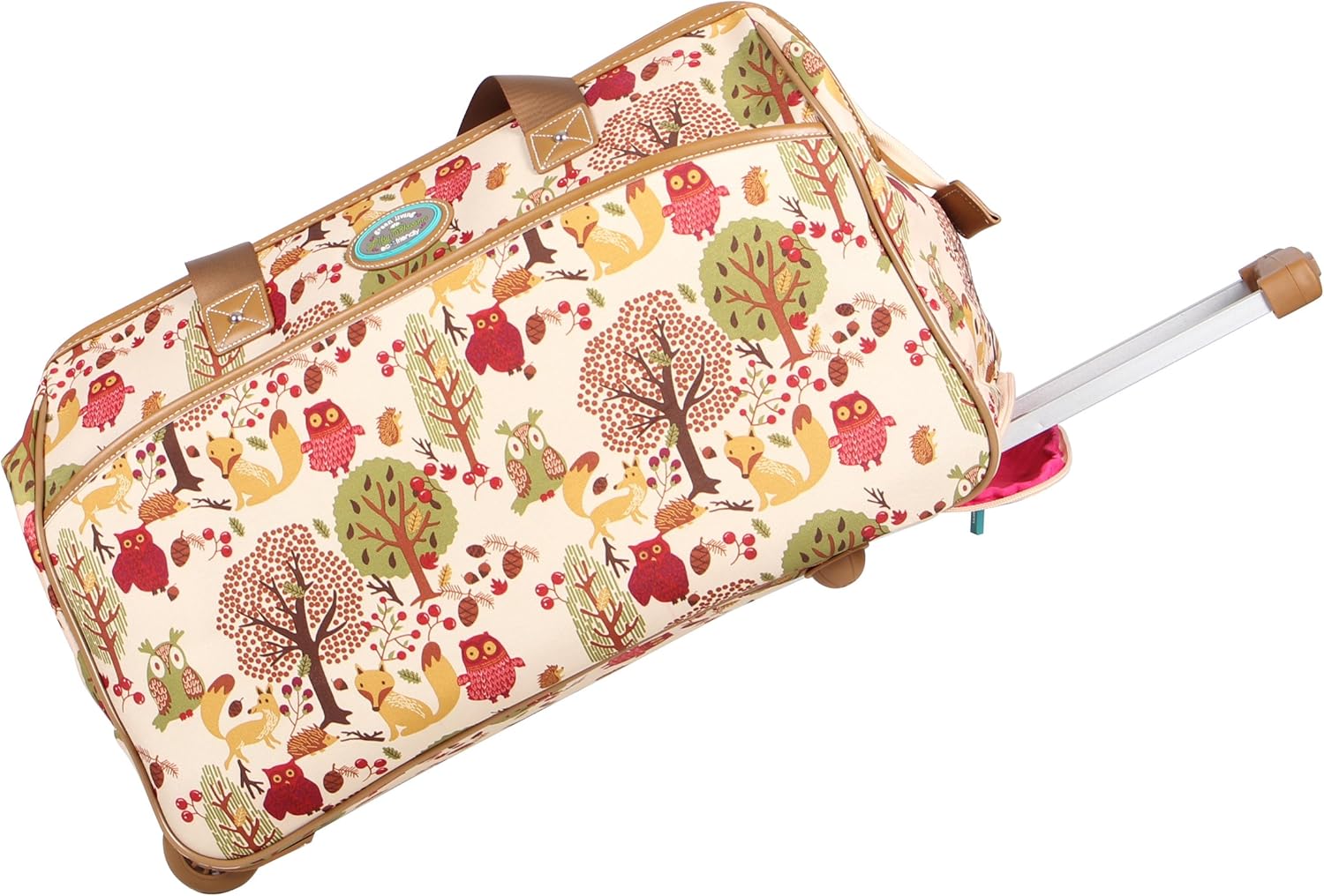 Lily bloom owl luggage Clearance