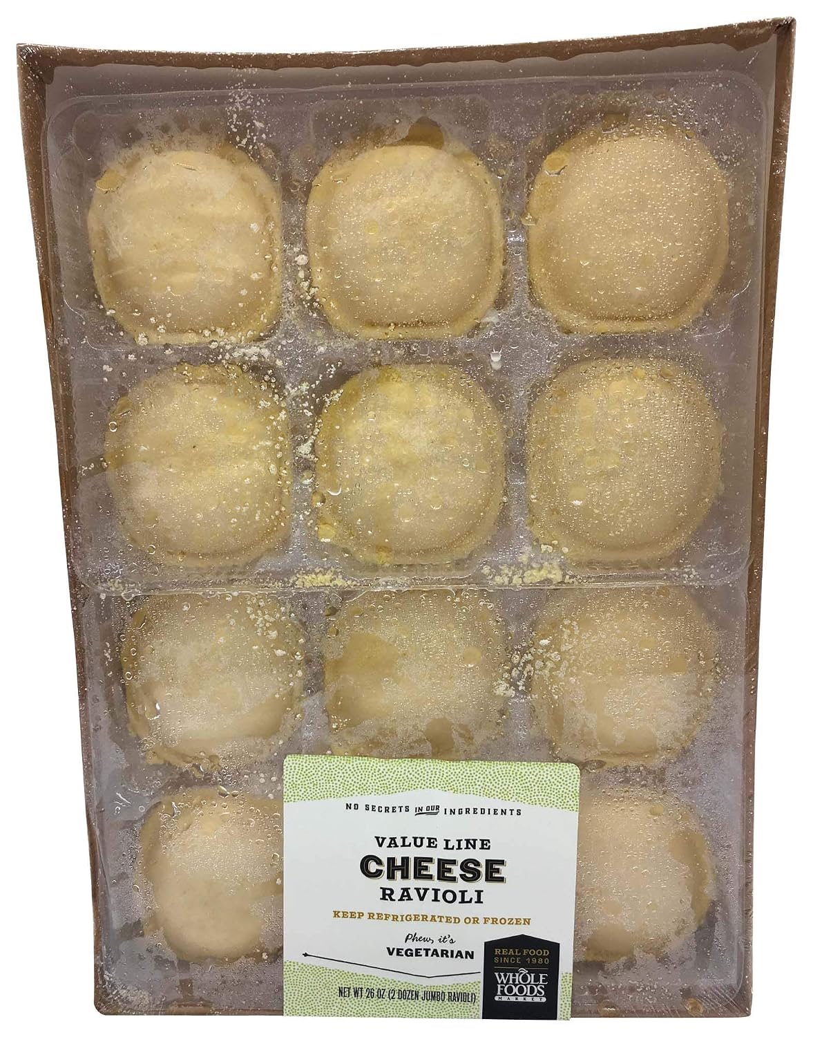 Whole Foods Market Cheese Ravioli, 26 OZ