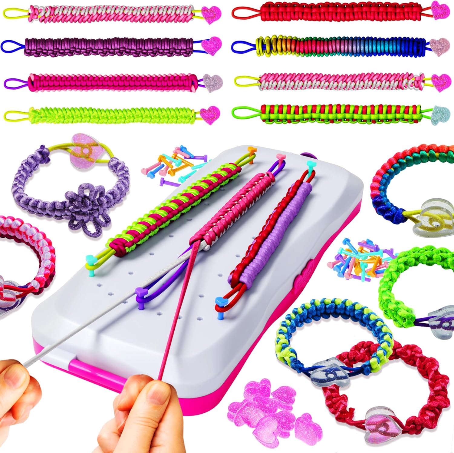 DIY Friendship Bracelet Kit for Girls Ages 6-12 Jamaica Ubuy - Main Image