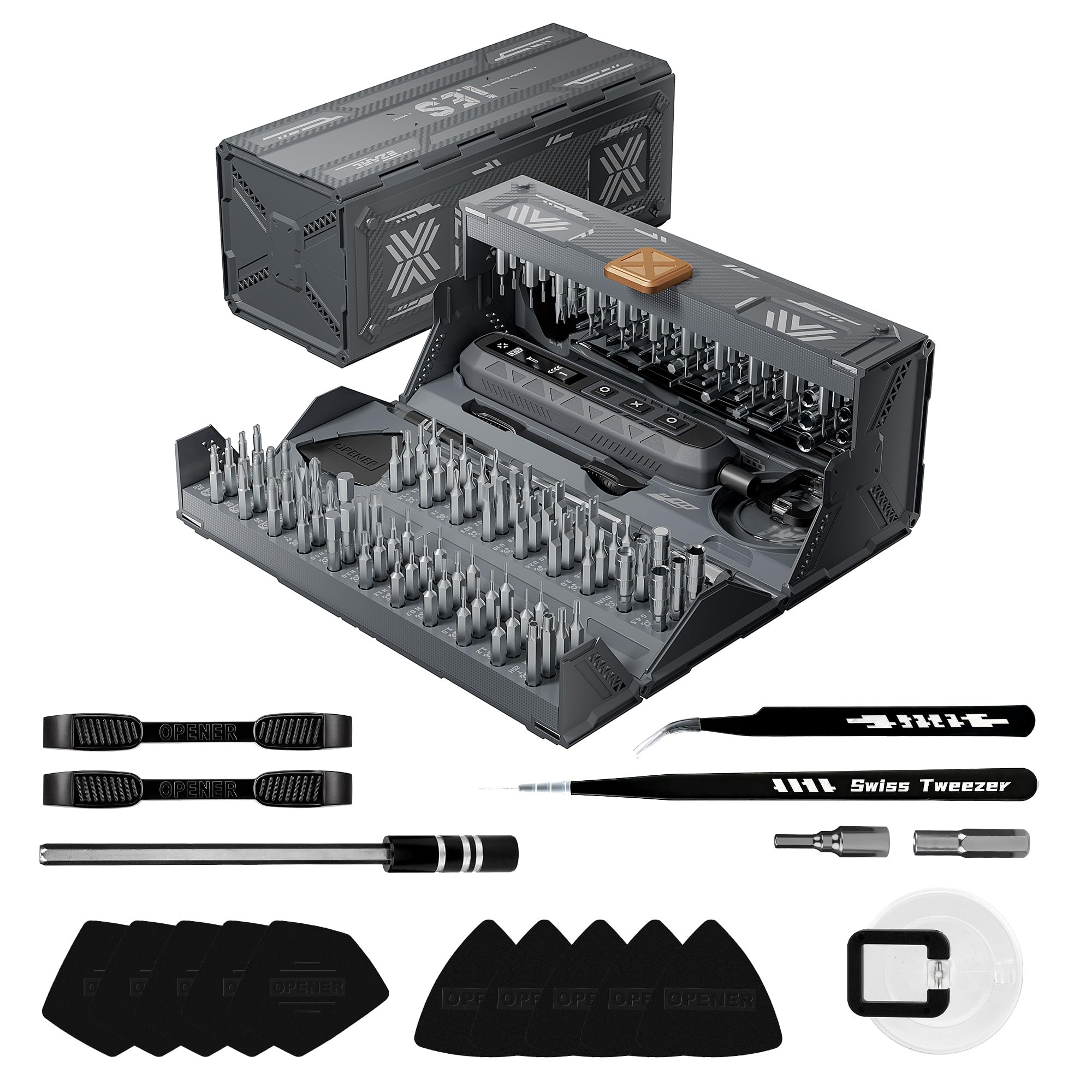 EZARC 181-in-1 Electric Screwdriver Set - Cordless & Magnetic -1