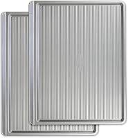 Vista 6 de Molde de lámina de acero aluminizado para hacer galletas, de EE. UU., grande, Gris
