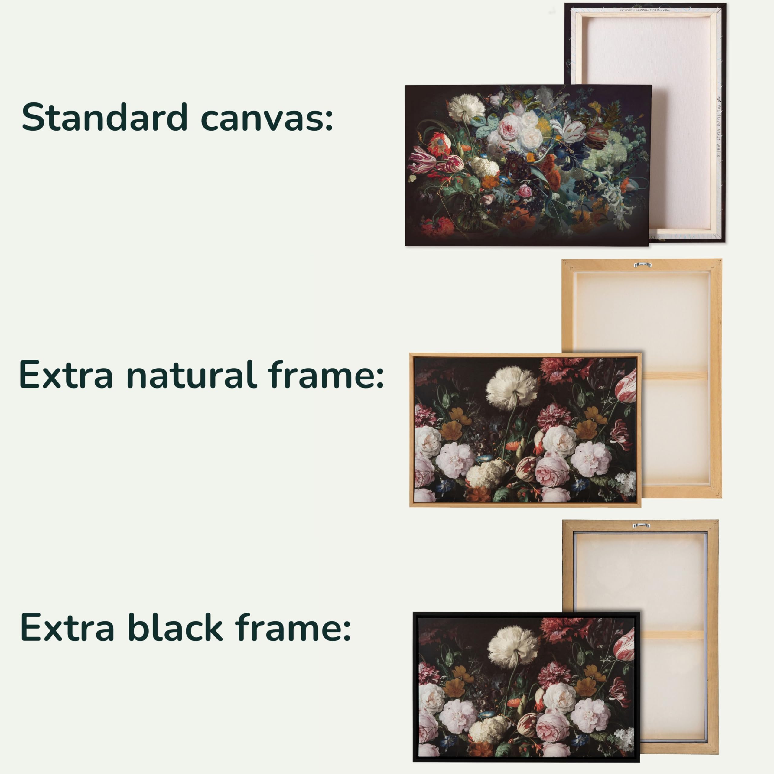 murando - Tableau decoration murale 120x80 cm - Impression sur toile avec cadre – Art décoratif moderne maison salon chambre - Olivier sur un mur beige - Olivier sur un fond rustique b-H-10235-b-a