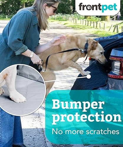 Miniatura 4 de FrontPet - Funda acolchada de perro para la zona de carga de SUV, ajuste universal, para cualquier mascota La funda duradera cubre y protege tu