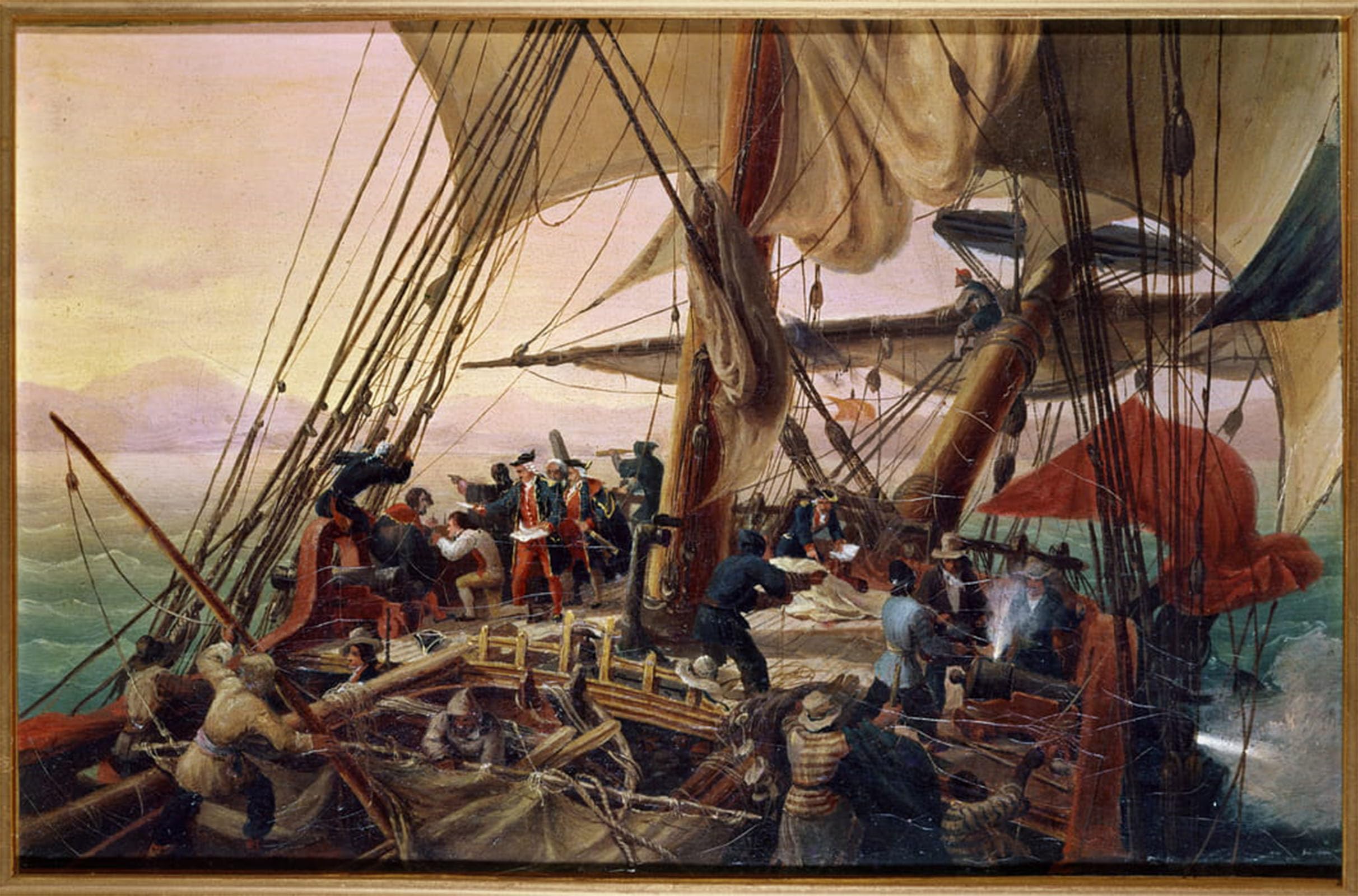 Image sur toile impression tableaux peinture decoration chambre 60x90cm - 5