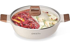 Dezin Double Pot for Cooking: Hotpot Paradise Made Easy