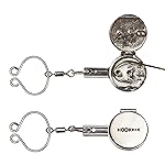 HOOK-EZE Knot Tying Tool | Cover Hooks While Tying Strong Knots, Stocking Stuffers for Men, Great Fishing Accessories for Beginner Anglers (Metal)