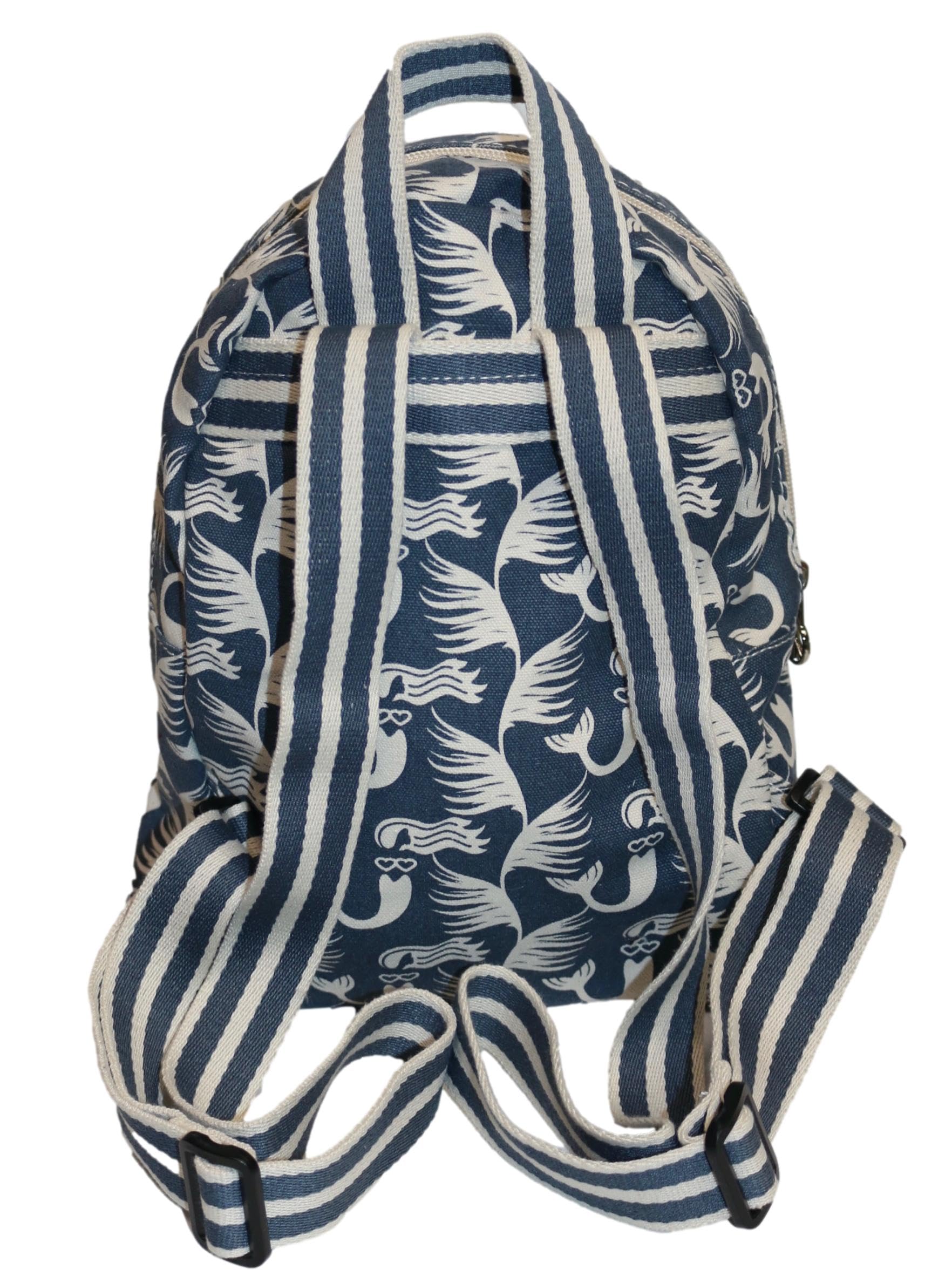 bungalow 360 Adult Mini Backpack (Mermaid, Small)