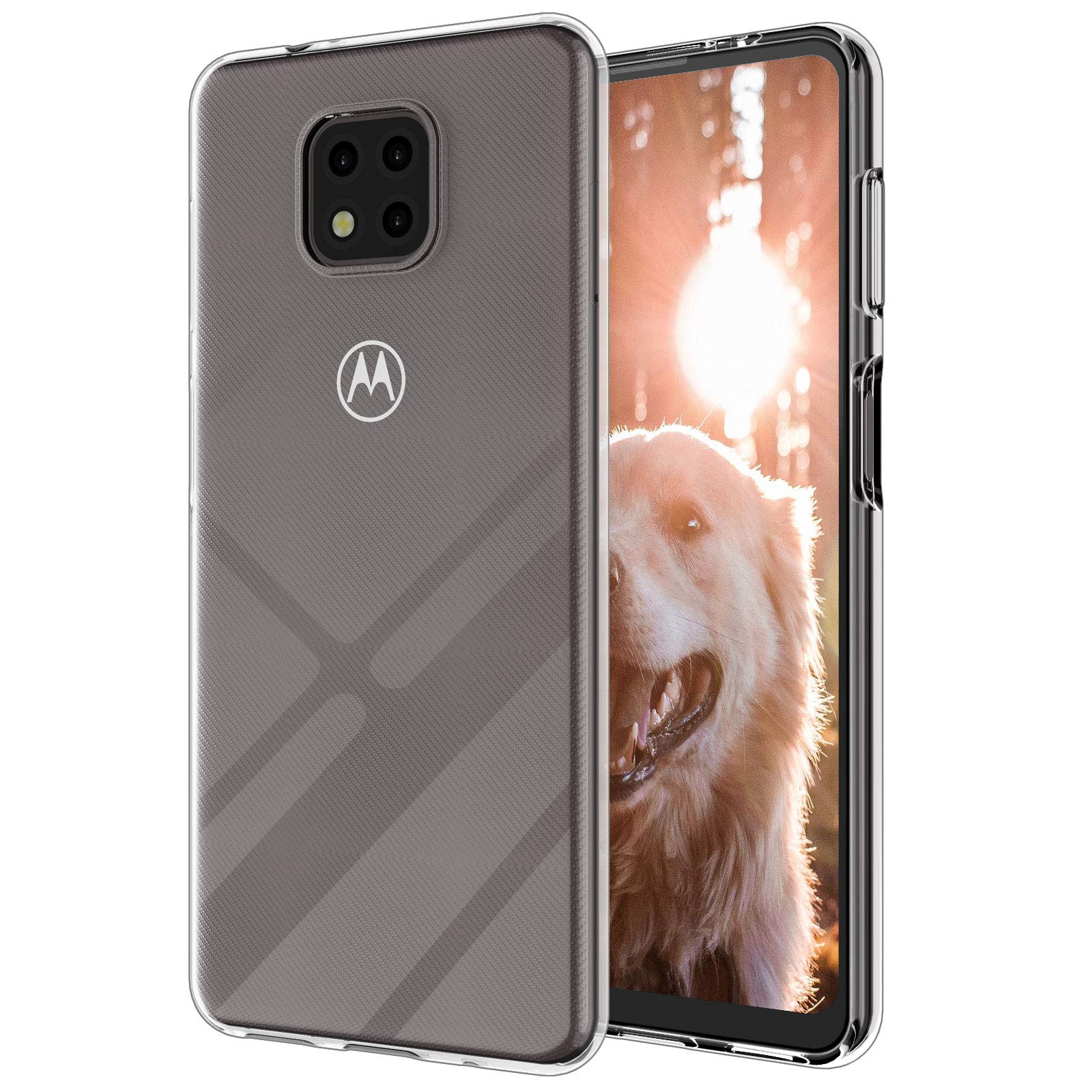 for Moto G Power 2021 Clear Phone Case,Slim Thin Flexible TPU Silicone Soft Gel Skin Anti-Scratch Shockproof Protective Cases Cover for Motorola G Power 2021,Crystal Clear
