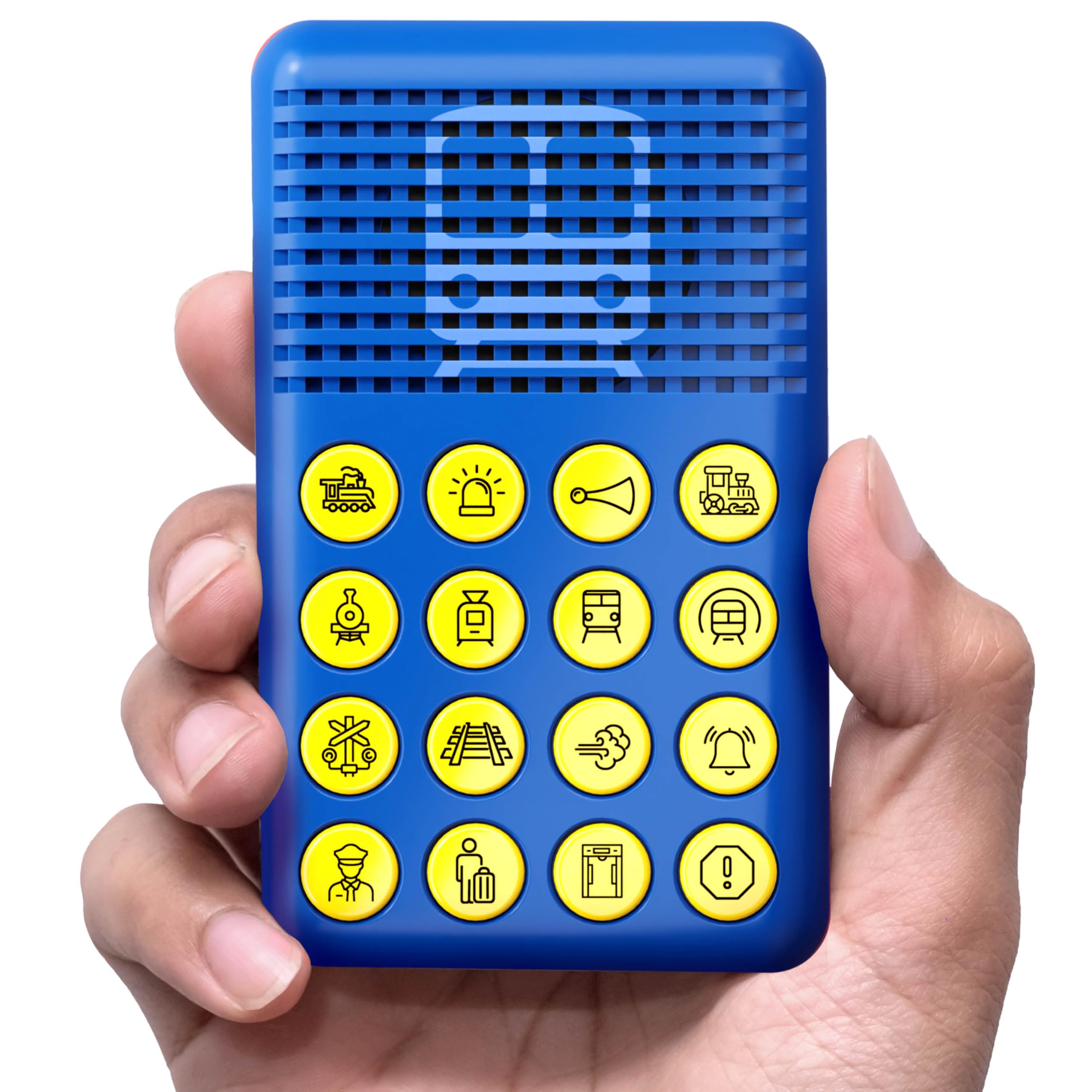 Train Sound Effects Machine - 16 Sounds - Gifts for Teen Boys - Cool Gadget