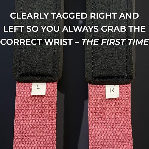 Miniatura 8 de ROTK - Correas de levantamiento de pesas para hombres de 22 pulgadas acolchadas para levantamiento de pesas y correas de gimnasio para hombres