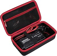 Vista 10 de FBLFOBELI Funda de viaje rígida compatible con cargador de batería inteligente totalmente automático de 5 amperios NOCO GENIUS5,5 Amp