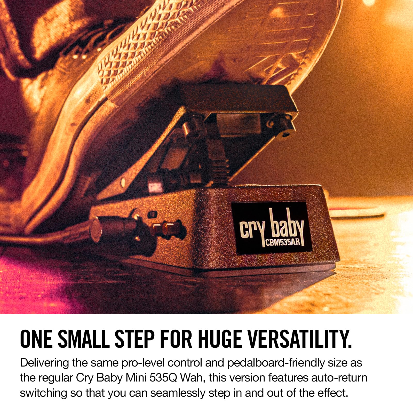 Amazon | Dunlop Cry Baby Mini 535Q オートリターン ワウ ギター