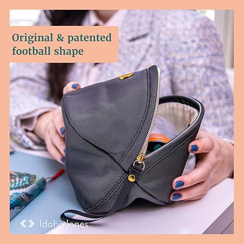 Miniatura 8 de Bolsa de extractor de leche portátil, se adapta a Elvie, Willow, Momcozy y todos los demás, bolsa negra pequeña con correa para la muñeca, funda de