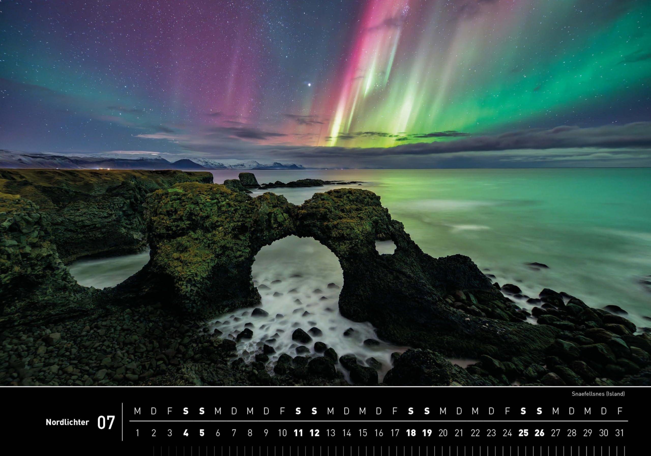 Nordlichter Premiumkalender 2026