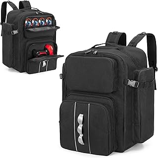 GOBUROS RC Backpack for 1/10 Car, RC Storage Bag with Multi Pockets for Tools and Other Accessories,Easy Carrying with Adjustable Shoulder Strap (Patent Pending)