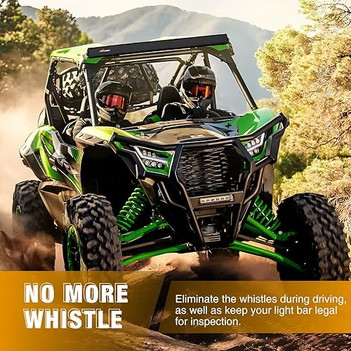 Vista 46 de Nilight Cubierta de luz redonda de 5.75 pulgadas, cubierta protectora de cuero negro de 6 pulgadas de diámetro, para zanja auxiliar, antiniebla