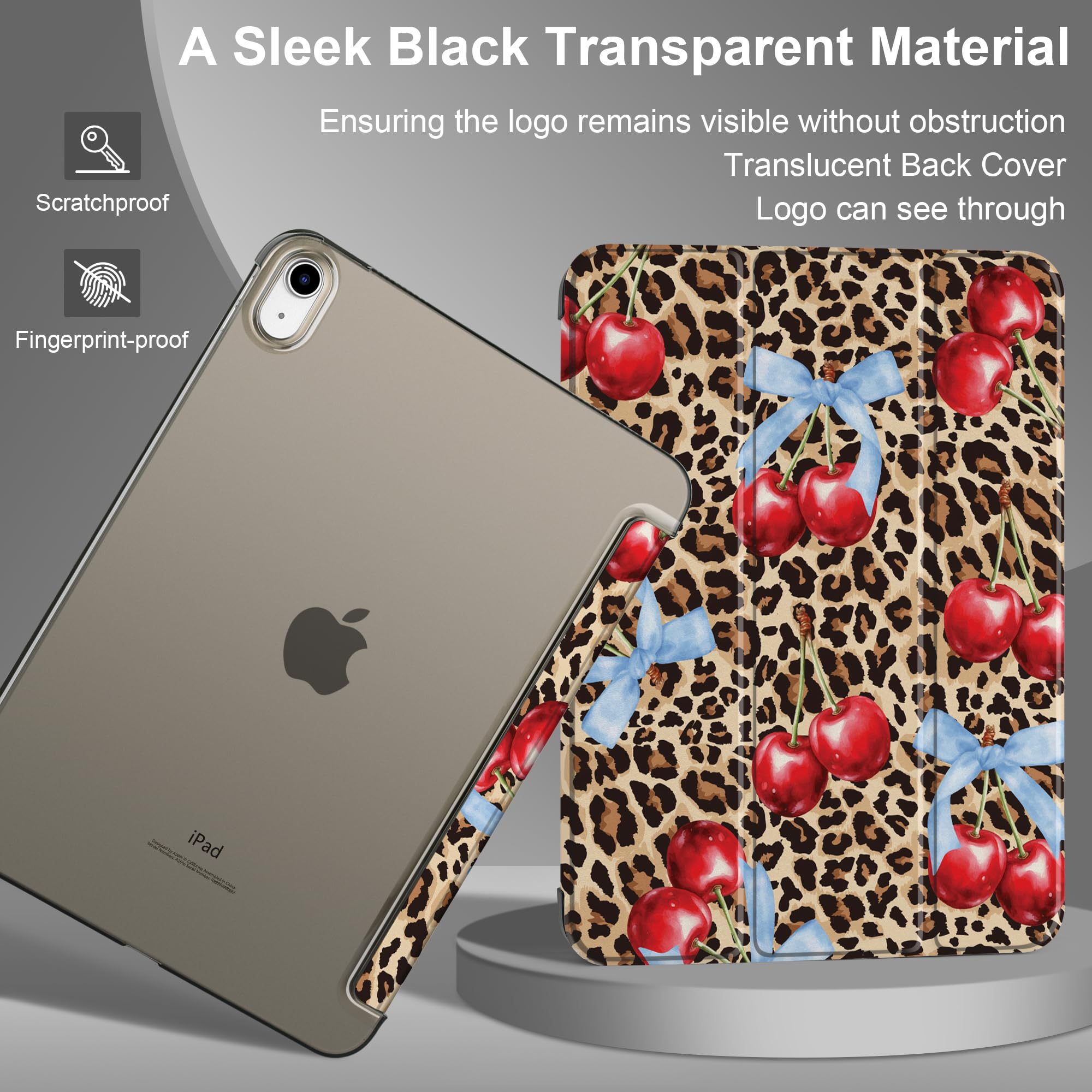 IPad 11th & 10th Generation Case - Slim Folio With Kickstand & Auto Wake/Sleep