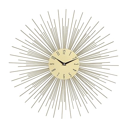 Deco 79 Metal Starburst Decorative for Home with Black Accents photo Deco 79 Metal Starburst Decorative for Home with Black Accents